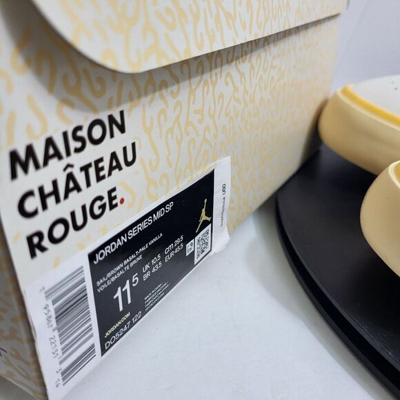 Jordan Series Mid SP Sail Maison Chateau Rouge DO5247-122 Mens 11.5 NiB New - Picture 10 of 12